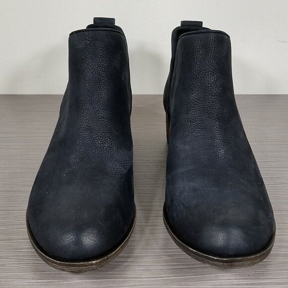 BP. Francine Split Shaft Bootie, Black Leather, Womens Size 5.5 - Picture 2 of 10